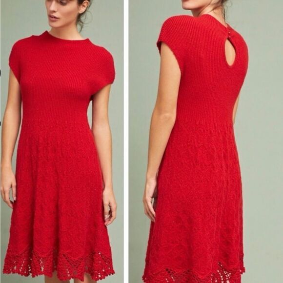 ANTHROPOLOGIE FeatherBone Oda Sweater Dress
Size M NWOT - Picture 3 of 14